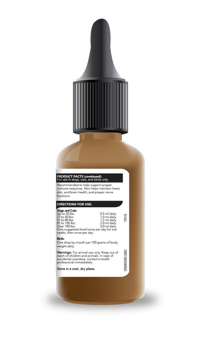 VetriScience DMG Immunity Health Easy-Dose Liquid, Vetri DMG Immune Support Supplement for Cats and Dogs, Hypoallergenic, Support Performance, Stamina, Immune Response, 30 ml