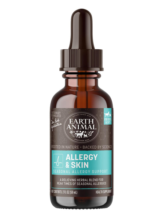 Earth Animal Herbal Remedies | Allergy and Skin | 2 fl oz