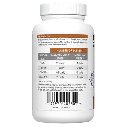 Nutramax Cosequin DS Joint Health Supplement for Dogs - With Glucosamine and Chondroitin, 132 Chewable Tablets