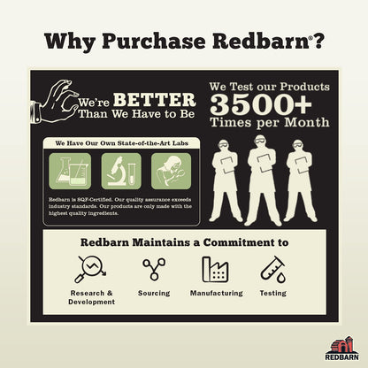 Redbarn Pet Products Naturals Barky Bark Beef Dog Treats 50 Bones