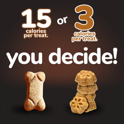 Fruitables Skinny Mini Dog Treats – Healthy Treats for Dogs – Low Calorie Training Treats – Free of Wheat, Corn and Soy – Grilled Bison – USA Made – 5 Ounces