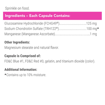 Nutramax Cosequin 80 Sprinkle Capsules for Cats