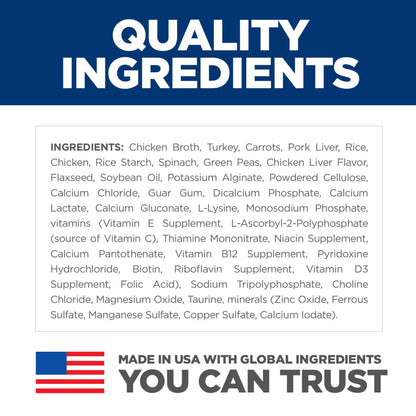 Hill's Science Diet Sensitive Stomach & Skin, Adult 1-6, Stomach & Skin Sensitivity support, Wet Dog Food, Turkey & Rice Stew, 12.5 oz Can, Case of 12