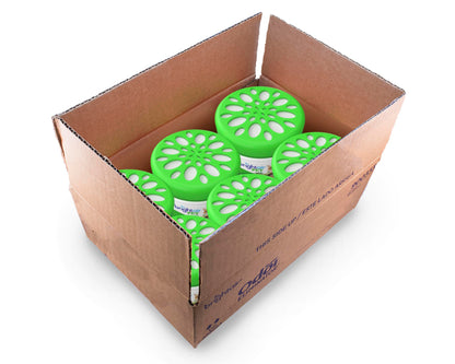 Bright Air 14 oz. Super Odor Eliminator, for Medium-Size Spaces, Cool Citrus Scent, Case of 6, Air Freshener, Natural Essential Oils, Lasts Up to 90 Days Each