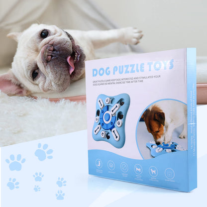 AVOAR Interactive Dog Puzzle Toys for Large Medium Small Smart Dogs, Squeaky Dog Enrichment Toys Mentally Stimulation Toys for Training, Dog Treat Chew Toy Gifts for Puppy&Cats