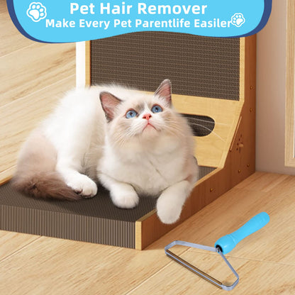 VIWIK Dog Hair Remover and Cat Hair Remover for Clothes, Cleaner Pro Pet Hair, Lint Remover, Lint Cleaner Pro, Lint Shaver, Portable Fur Remover Tool for Clothes Rugs, Carpet Rake (1PCS-Grey)