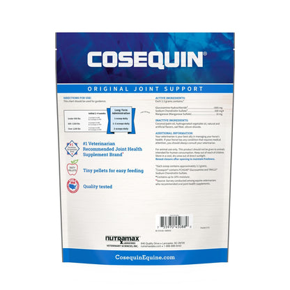 Nutramax Cosequin Original Pellets Joint Health Supplement for Horses - with Glucosamine and Chondroitin, 910 Grams