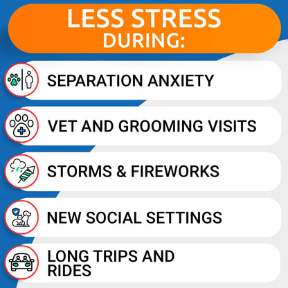 Advanced Calming Hemp Treats for Dogs - Hemp Oil + Melatonin - Anxiety Relief - Separation Aid - Stress Relief During Fireworks, Storms, Thunder - Aggressive Behavior, Barking - 240 Chews (2pack)