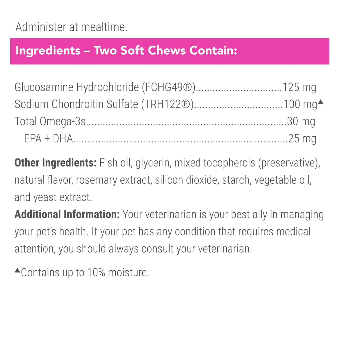 Nutramax Cosequin for Cats Joint Health Supplement, Contains Glucosamine for Cats, Plus Chondroitin and Omega-3s, Supports Joint and Skin and Coat Health, Soft Chews, 60 Count