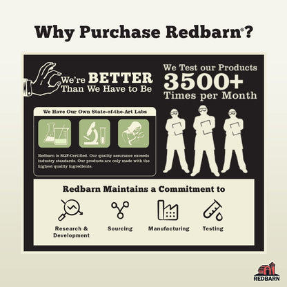 Redbarn Pet Products Natural Large Collagen Sticks for Dogs - Long Lasting Alternative to Traditional Rawhide & Bully - Supports Joint, Skin, & Coat Health - Case of 35