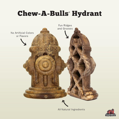 Redbarn Chew-A-Bulls (Size: Small, Shape: Hydrant, 24-Count (Pack of 1))