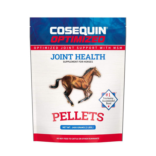 Nutramax Cosequin Optimized Pellets with MSM Joint Health Supplement for Horses - with Glucosamine and Chondroitin, 1400 Grams