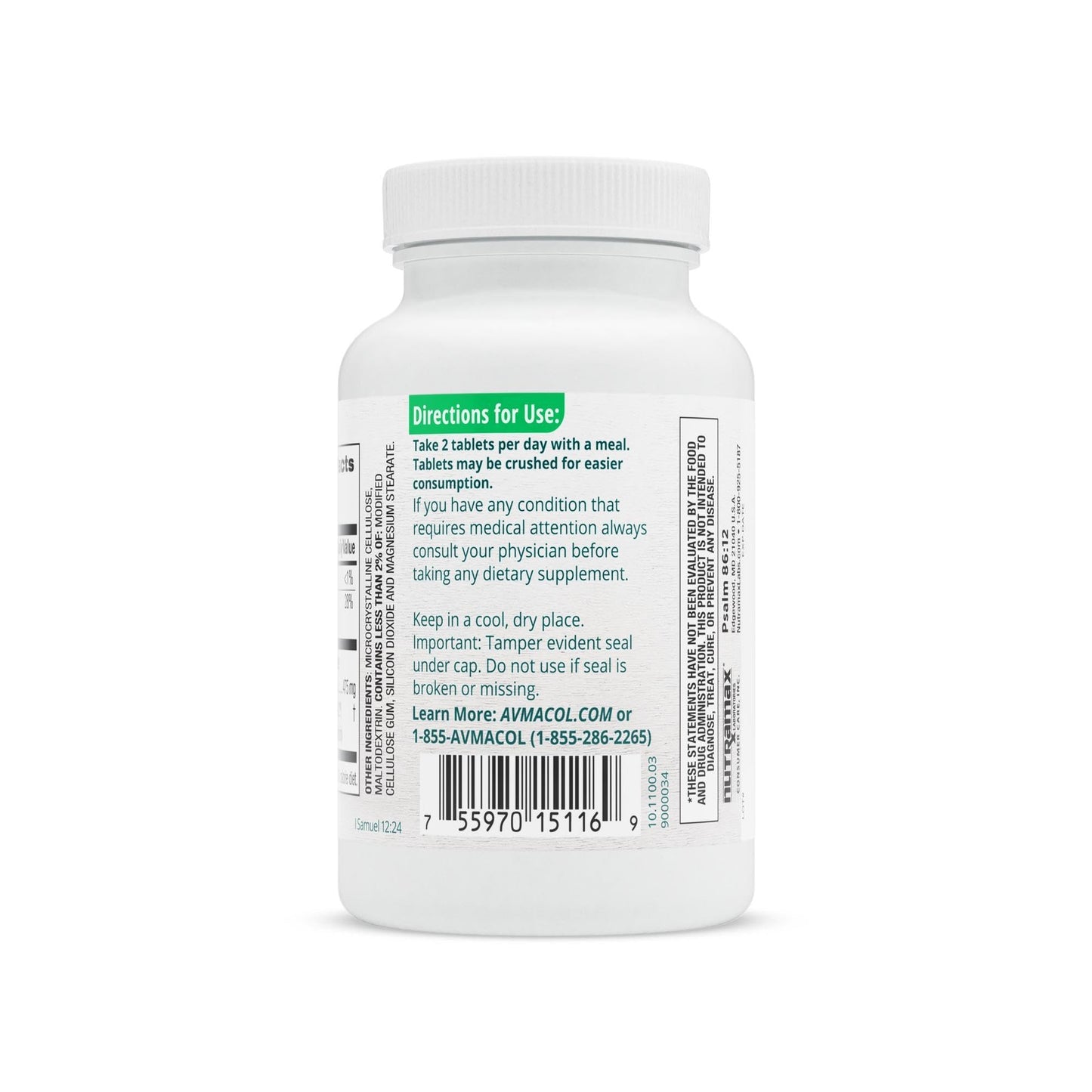 Nutramax Avmacol #1 Researched Sulforaphane Producing Brand, Nutramax Laboratories Consumer Care Supplement for Detoxification, Antioxidant Support and Overall Wellness, 60 Tablets