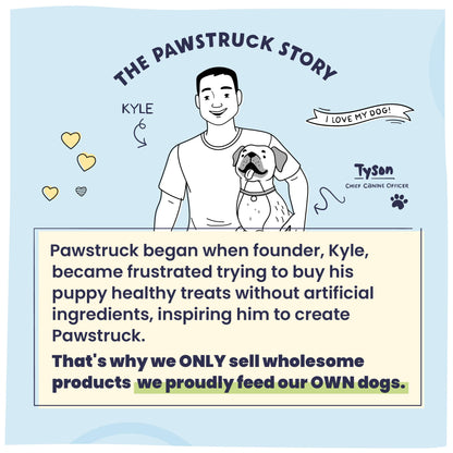 Pawstruck Bully Slices Premium Rawhide Chew Sticks, Peanut Butter Flavor - Low Fat, High Protein, Long-Lasting Treat for Dogs - No Artificial Ingredients - 1 lb Bag - Packaging May Vary