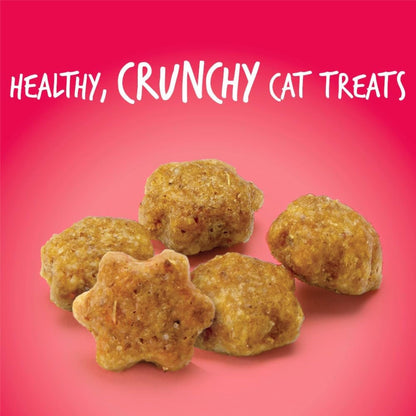 Fruitables Cat Treats, Healthy Treats For Cats, Low Calorie and Packed with Protein, Crunchy Biscuits, Free of Wheat, Corn and Soy, Made with Real Salmon and Cranberry, 2.5oz