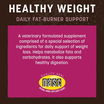 Earth Animal Healthy Weight Nutritional Supplement for Dogs & Cats | Made in The USA with Natural Ingredients | 8 oz