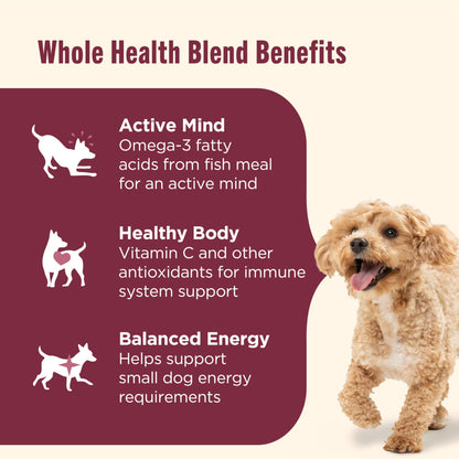 Nutrish Little Bites Small Breed Premium Natural Dry Dog Food, Real Chicken & Veggies Recipe, 6 Pounds (Packaging May Vary), (Rachael Ray Nutrish)