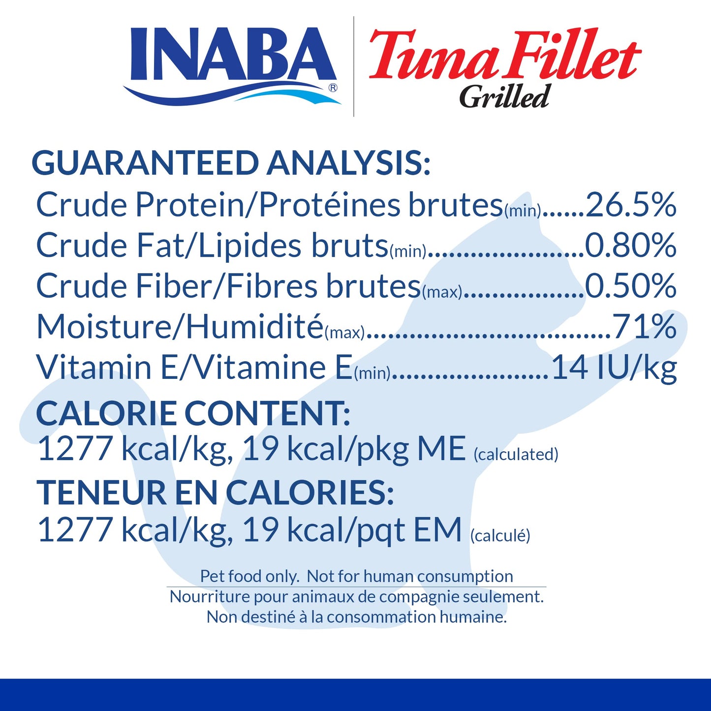 INABA Premium Hand-Cut Grilled Tuna Fillet Cat Treats/Topper with Vitamin E and Green Tea Extract, 0.52 Ounces Each, Pack of 6, Scallop Broth