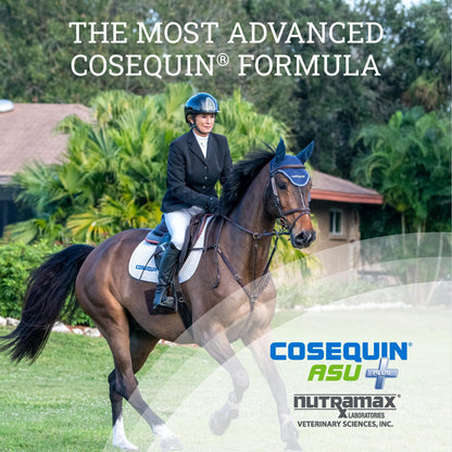 Nutramax Cosequin ASU Joint Health Supplement for Horses - Powder with Glucosamine, Chondroitin, MSM, ASU, Green Tea Extract, and Hyaluronic Acid, 1050 Grams