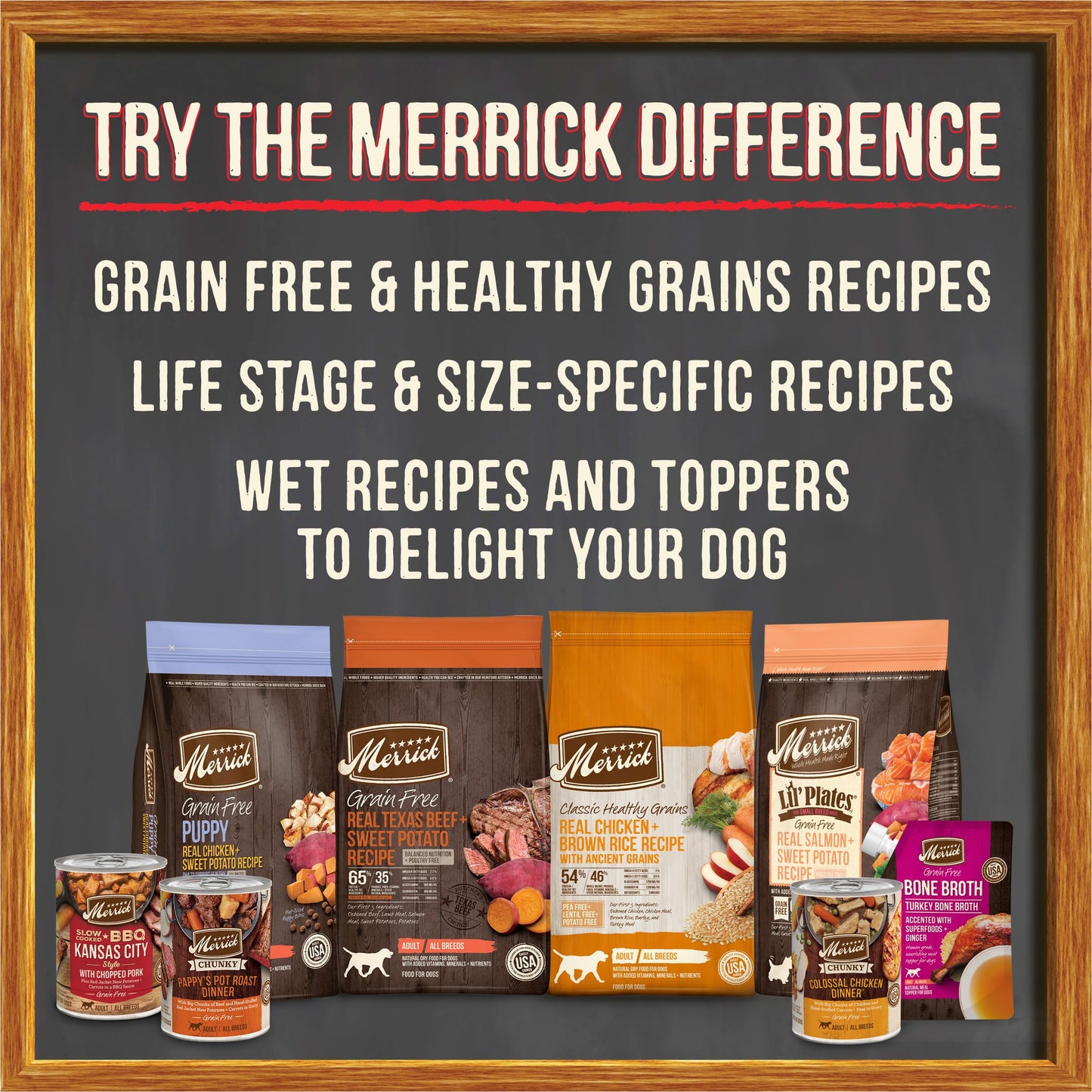 Merrick Grain Free Wet Puppy Food, Premium Soft And Gluten Free Canned Dog Food, Puppy Plate Beef Recipe - (Pack of 12) 12.7 oz. Cans