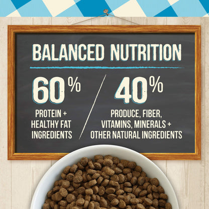 Merrick Purrfect Bistro Grain Free, Healthy, And Natural Dry Cat Food, Complete Care Sensitive Stomach Recipe - 12 lb. Bag