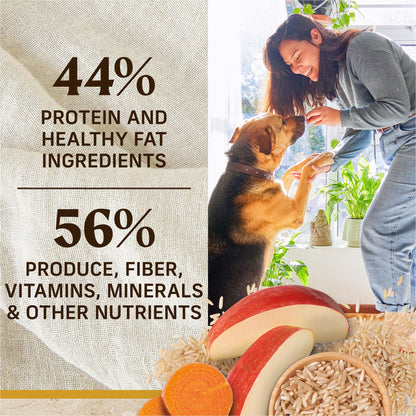 Merrick Healthy Grains Premium Adult Dry Dog Food, Wholesome And Natural Kibble With Chicken And Brown Rice - 25.0 lb. Bag